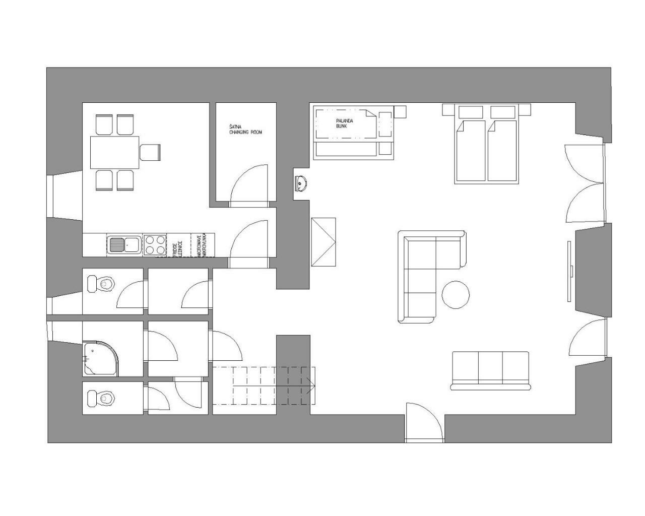 Apartmany Na Sumave 카스페르스케 호리 외부 사진